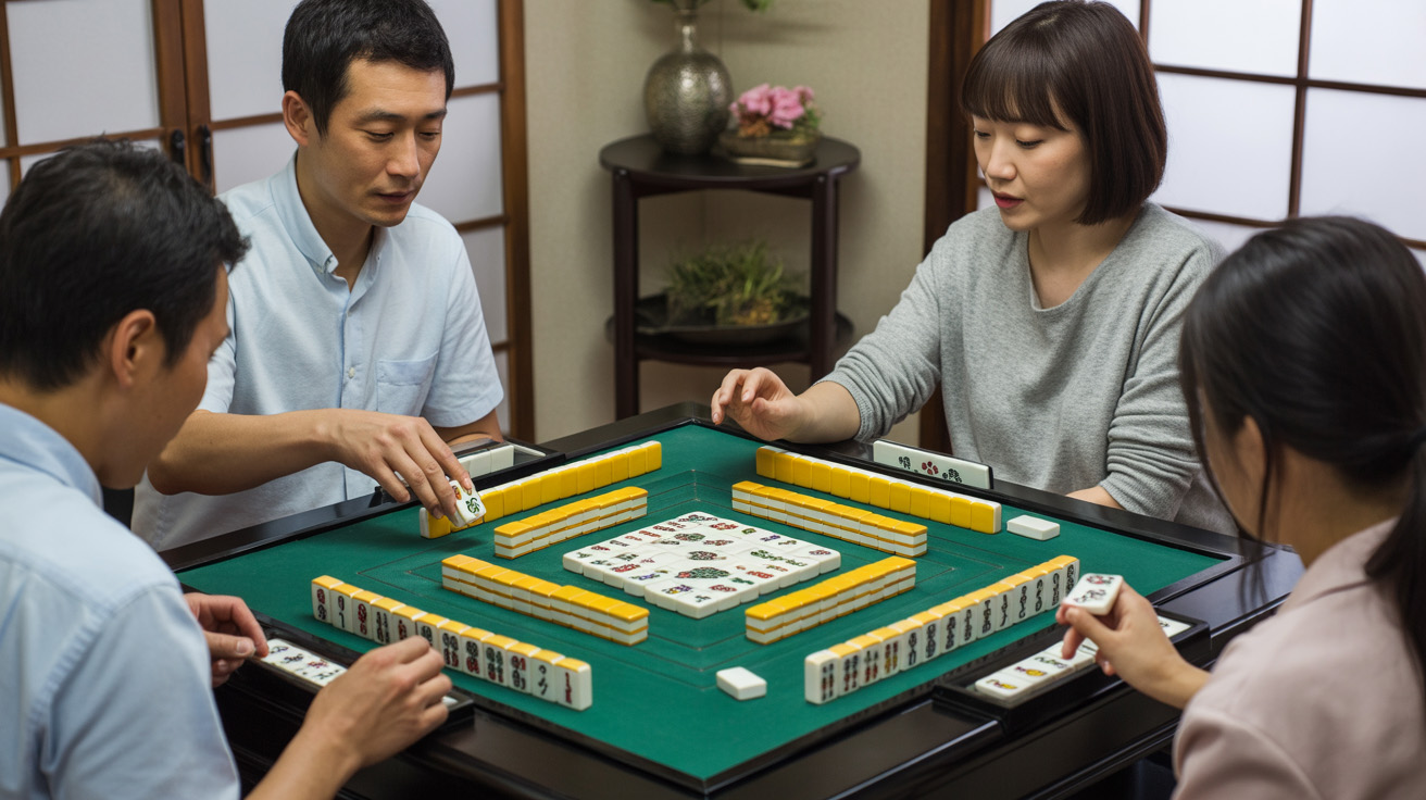 【ルールの流れを把握】麻雀の流れと一局ごとの正しい手順