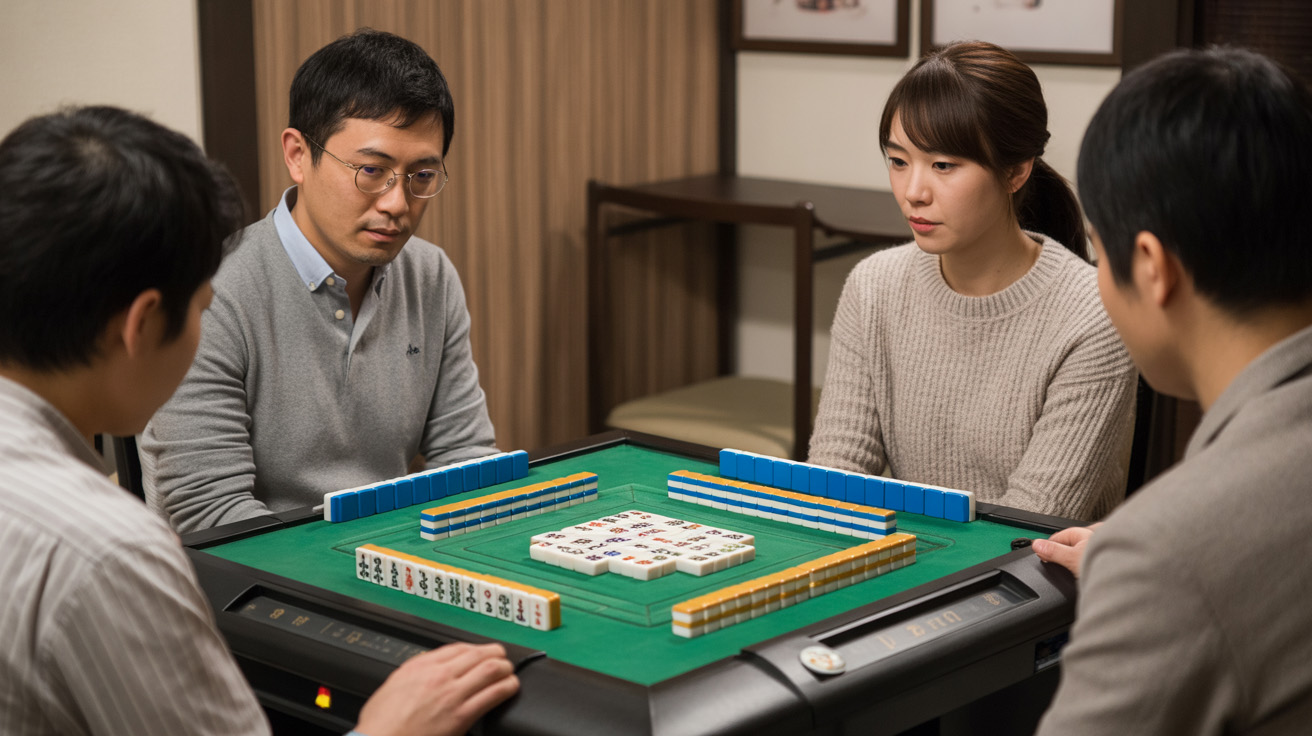 【ルールの覚え方】麻雀上達のコツと最新卓の使い方／手順 