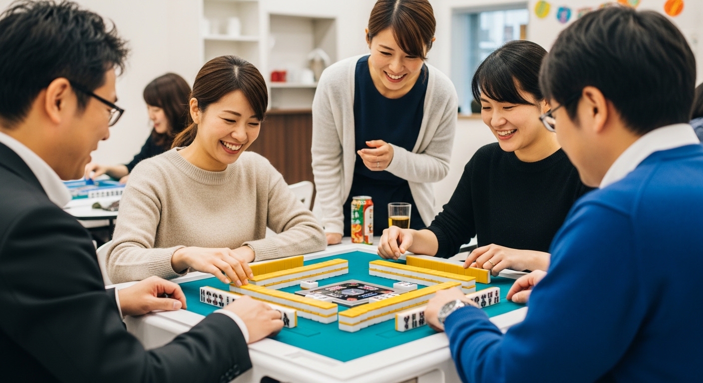 【楽しみ方の広がり】麻雀をイベント感覚で楽しむ集まり方の種類