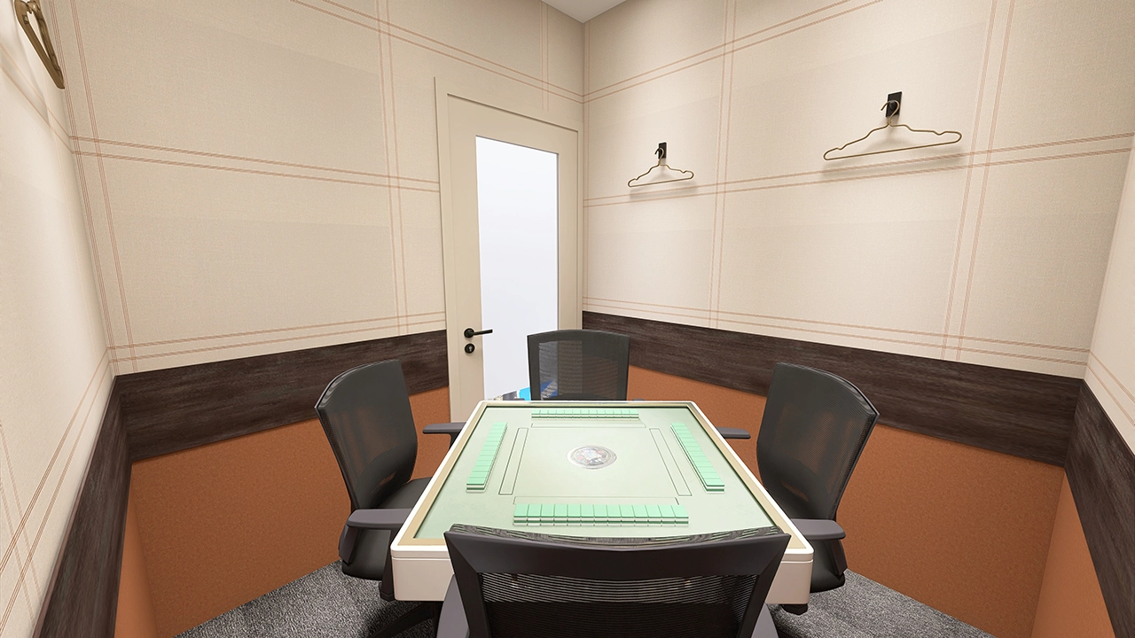 雀荘CUBEなんば店のVIPルーム2
