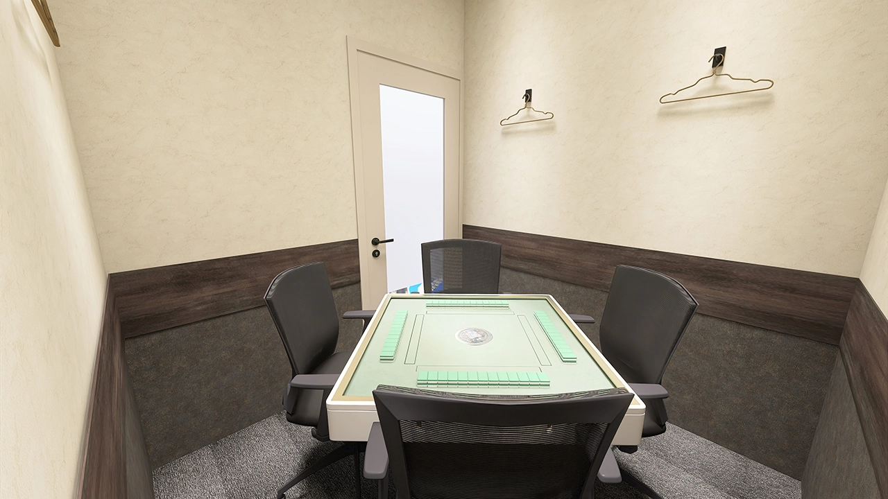 雀荘CUBEなんば店のVIPルーム3