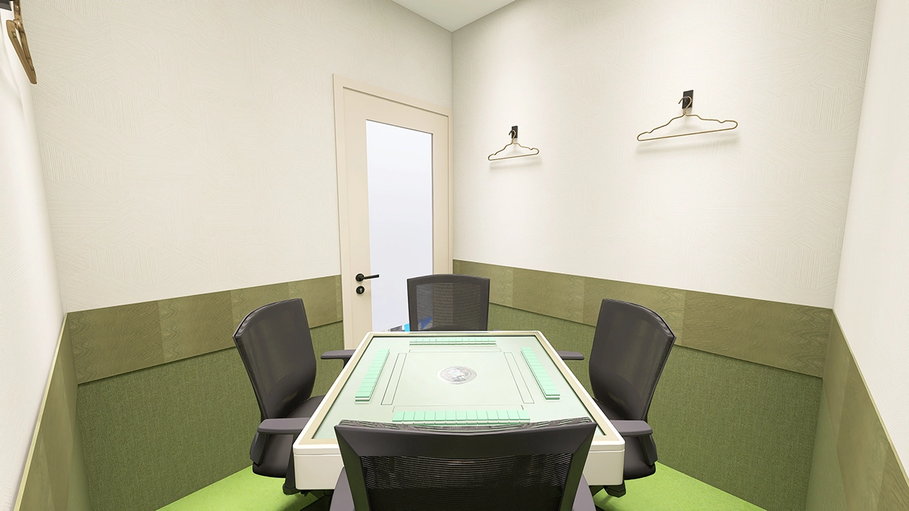 雀荘CUBEなんば店のVIPルーム4